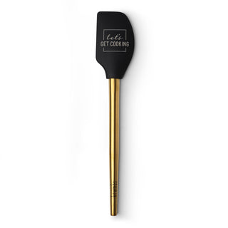 Silicone Spatula w/ Gold Handle - La Cuisine