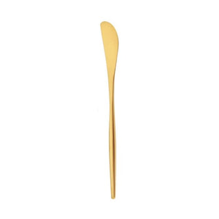 Matte Gold Cheese Spreader - La Cuisine