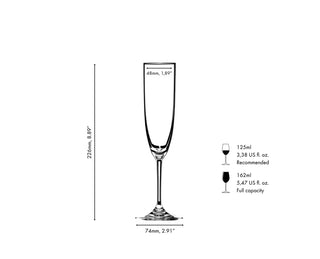 Vinum Champagne Flute, Set/2