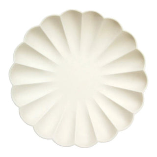 Cream Simply Eco Large Plates - La Cuisine