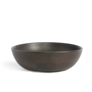 Polished Wood Serving Bowl Large 10" - La Cuisine