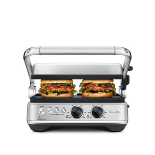 The Sear & Press Grill in Stainless Steel - La Cuisine