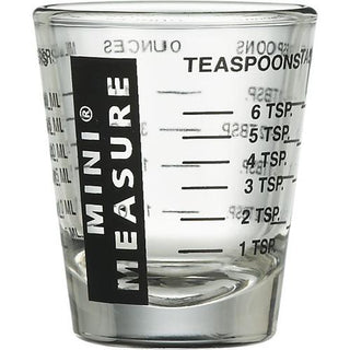 Mini Measure Plastic Shot Glass - La Cuisine