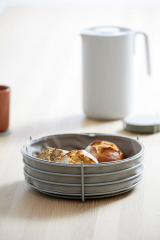 Singles Bread Basket, Grey - La Cuisine