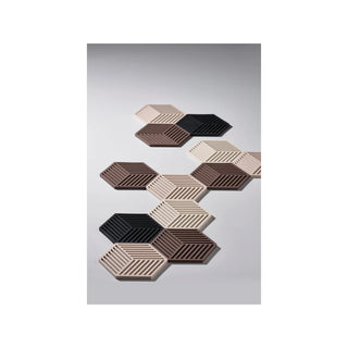 Hexagon Trivet, Chocolate Silicone - La Cuisine
