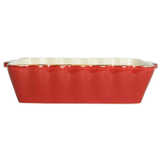 Italian Baker, Red Rectangular Baker, Large