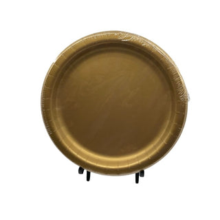 7 inch Plate, Glittering Gold - La Cuisine