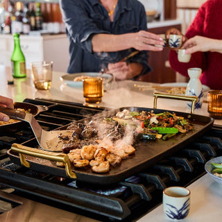 Double Burner Cast Iron Griddle
