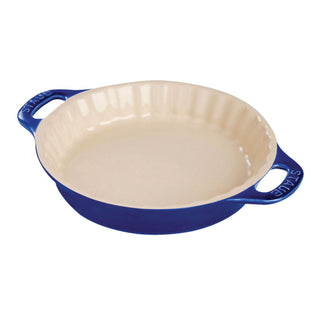 Ceramic Pie Dish 9" - Dark Blue - La Cuisine