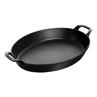 Staub Cast Iron Oval Baking Dish - 14.5" - La Cuisine