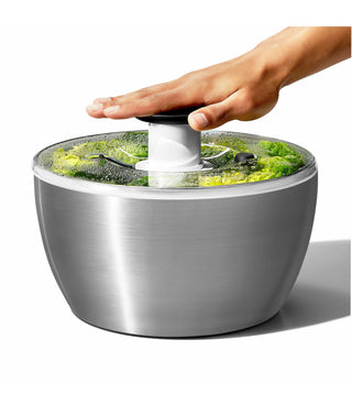 Steel Salad Spinner