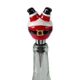 Jolly Santa Bottle Stopper - La Cuisine