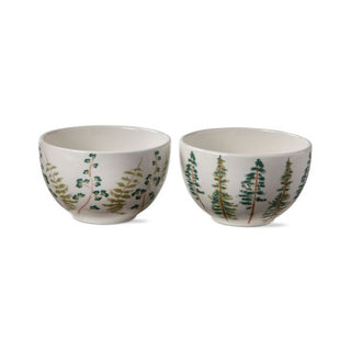Meadow and Tree line Snack Bowl  Set of 2 - La Cuisine