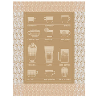 Barista Tea Towel Beige - La Cuisine