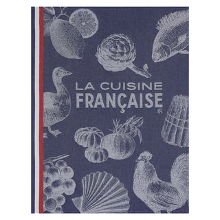 Tea Towel Gastronomie Blue - La Cuisine