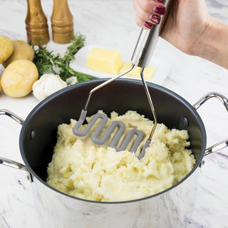 Manual Silicone Potato Masher, Cooking Utensils Mini 1, 1