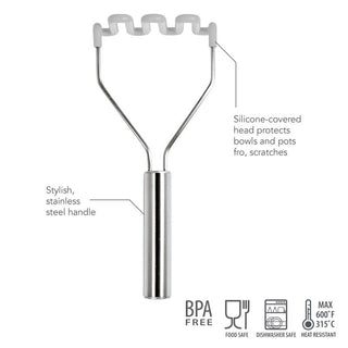 Silicone Potato Masher - La Cuisine