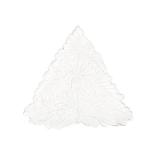 Lastra Holiday White Figural Tree Small Plate - La Cuisine
