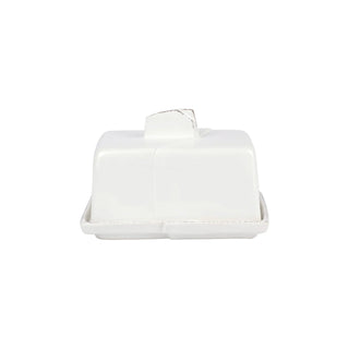 Lastra White Butter Dish - La Cuisine