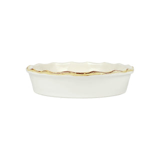 Italian Baker -  White Pie Dish - La Cuisine