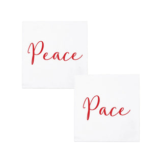 Papersoft Napkins, Pace/Peace Cocktail (Pack/20) - La Cuisine