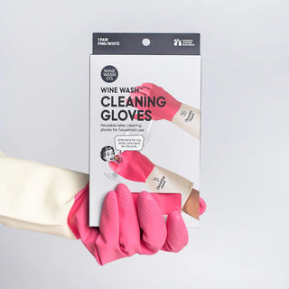 Cleaning Gloves, Pink - La Cuisine
