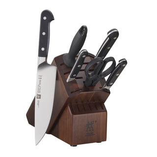 Pro 7 Pc. Acacia Knife Block Set - La Cuisine