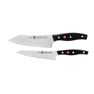 Twin Signature Rock and Chop Knife Set - La Cuisine