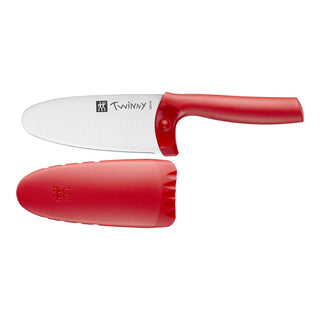 Twinny 4 Inch Chef's Knife Red - La Cuisine