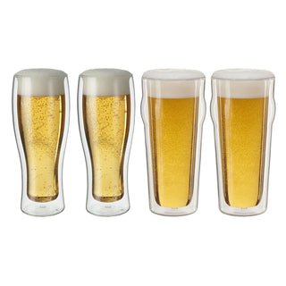 Sorrento Beer Glass  4 Pc. Set - La Cuisine