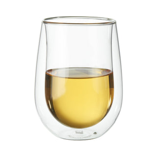 Sorrento Stemless Wine Glass, 10 oz., Set of 2 - La Cuisine
