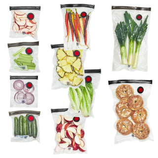 Fresh & Save Vacuum Bag Set, Assorted 10 pcs - La Cuisine